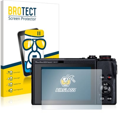 Screenprotector voor Canon PowerShot G5 X Mark II Beschermglas transparant