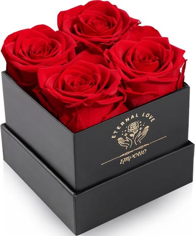 Eeuwige Roos in Glas - Luxe Cadeau voor Vrouwen, Moederdag, Valentijn en Verjaardag