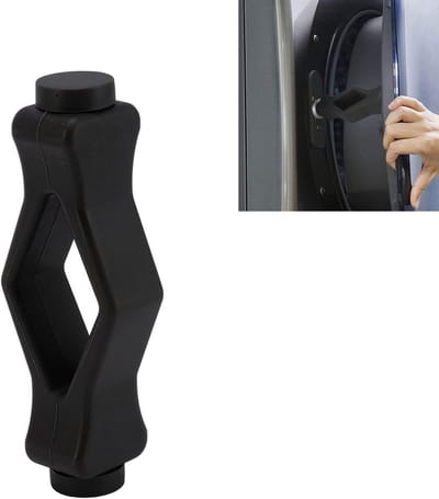 Flexibele Deuropener voor Wasmachine, Kindveilige Deursupport, Sterke Magneet, Ideaal voor Droogmachines en Wasruimtes, Duurzame Deurstopper en Ondersteuning