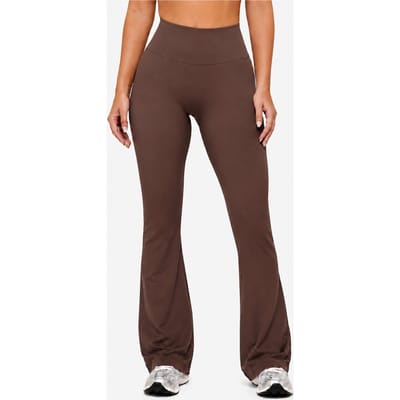 XXL Sportswear Flared Leggings - Brown Bruin XS
