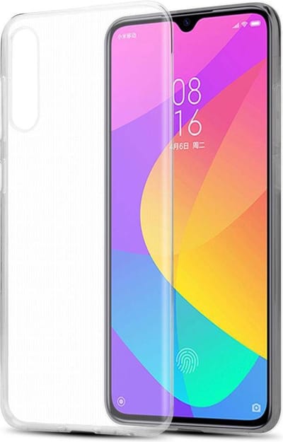 Cadorabo Hoesje geschikt voor Xiaomi Mi CC9 in VOLLEDIG TRANSPARANT - Beschermhoes gemaakt van flexibel TPU Silicone Case Cover