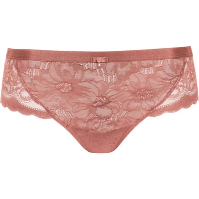 Bruin-rode kanten slip Lisca Evelyn - Bruin - Maat - 44