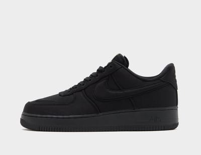 Nike Air Force Sneakers Heren - Zwart - Maat 45 - Mesh/Synthetisch