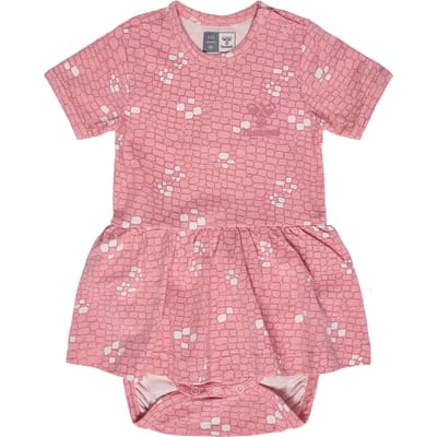 Hummel kinderjurkje met korte mouwen Hmlzanzi Body Dress SS 219647