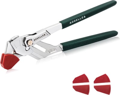 Tangsleutel met maximale kaakopening 52 mm - 25 cm kanaalsloten tang met antislip handvat