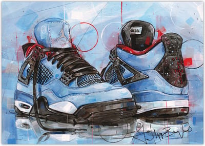 Sneaker poster Cactus Jack 42x29,7 cm (A3)