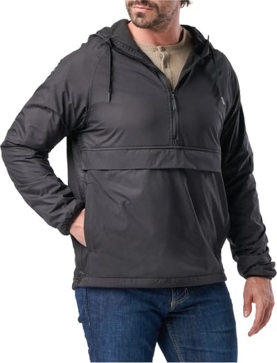 5.11 Tactical Warner Anorak Jacket Black