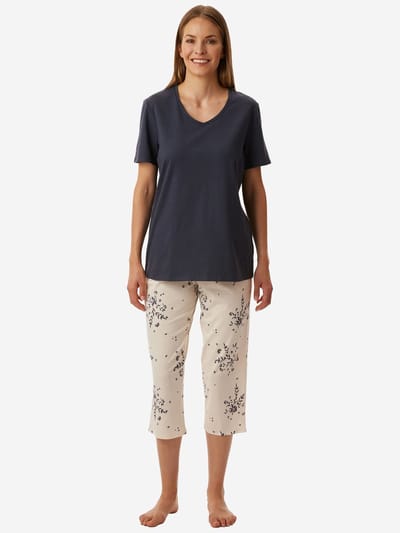 uncover by SCHIESSER Schlafanzug Nightwear - Dreiviertel