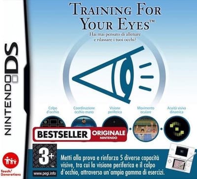 Nintendo Nds Training For Your Eyes Ds, Nintendo DS