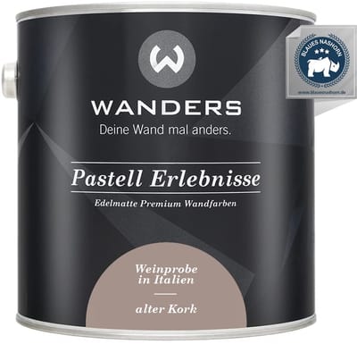 Wanders Muurverf - Edelmatte Krijtverf voor Hout en Meubels - Licht Taupe Kurk - 2,5L