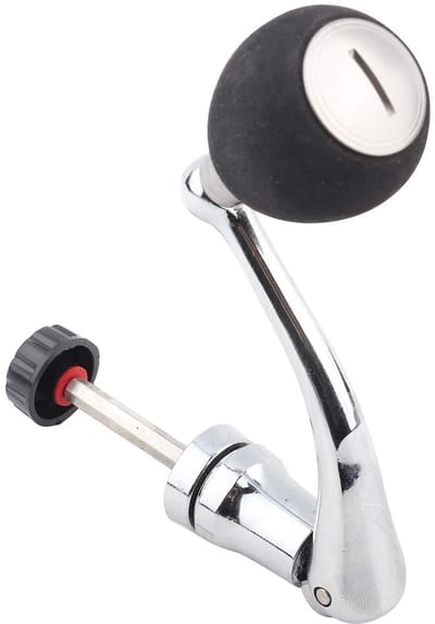Dailygoods- Visserij Reel - Metalen Draaibare Handgreep - Antislip EVA - Stevige Bevestiging - Lichtgewicht en Duurzaam - Geschikt voor Series 2000/3000/4000/5000/6000 - Visreel