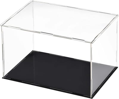 Acryl Transparante Display Case – 25 x 15 x 15 cm Stofdichte Beschermdoos voor Figuren, Speelgoed en Verzameling – Ideaal voor Thuisopslag en Presentatie