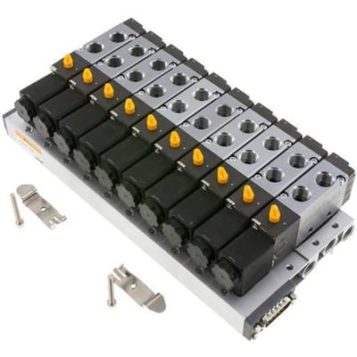 G1/4'' 10x Pneumatisch Ventiel Terminal 24V DC 1,5-8bar/21,0-112psi Meerpolig E.MC