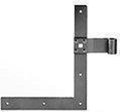 GAH Alberts Venstervoorhoeksbeugel L.250x200mm B.30mm D.3mm STA galv.geel gepass.R ger - 313326