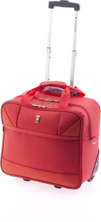 Gladiator Metro Handbagage Laptop Trolley - 14 inch - Rood
