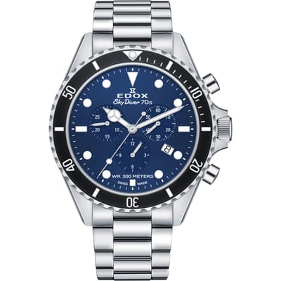 Edox Skydiver 10238-3NM-BUI Horloge