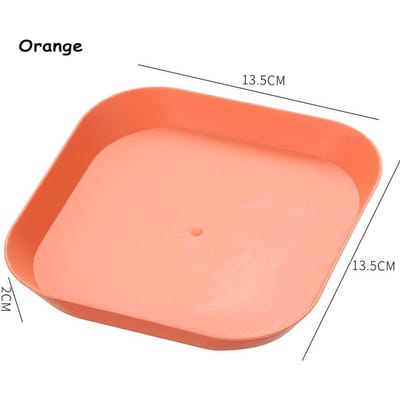Plastic dinerbord in Scandinavische stijl botbord huishoudelijk vierkant spuugbotbord taart fruit snack klein bord keukenaccessoires