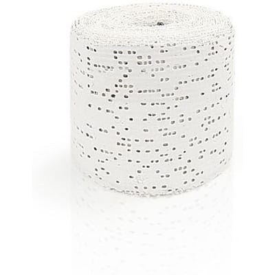 Sportpleisterverband Elastisch Rekbaar Zwachtelen Fixerend Anti-verplaatsing Warmte-isolatie Hulptextuur Kunstschilderen Vormgevend Masker roll white