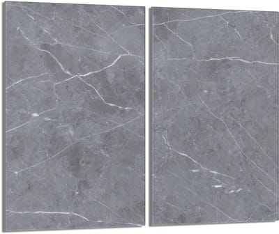 TMK ArtDeko - Snijplank - Glas - Marmereffect - 30x52cm