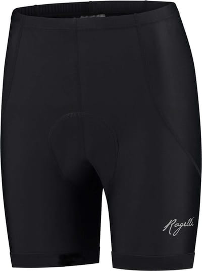 Rogelli Core Dames Korte Fietsbroek - Zeem - Zonder Bretels - Zwart
