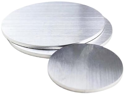 Roestvrijstalen Schijf - Platte Pad - Modelbouw - Corrosiebestendig - 300x2 mm - Zilverkleurig
