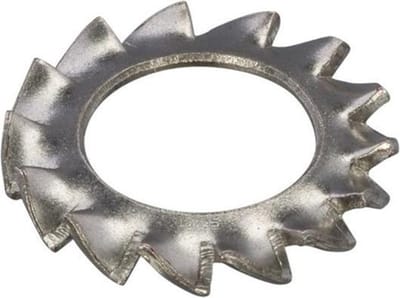 Tandveerring Din6798A M12 Rvs A2 - 100 Stuks