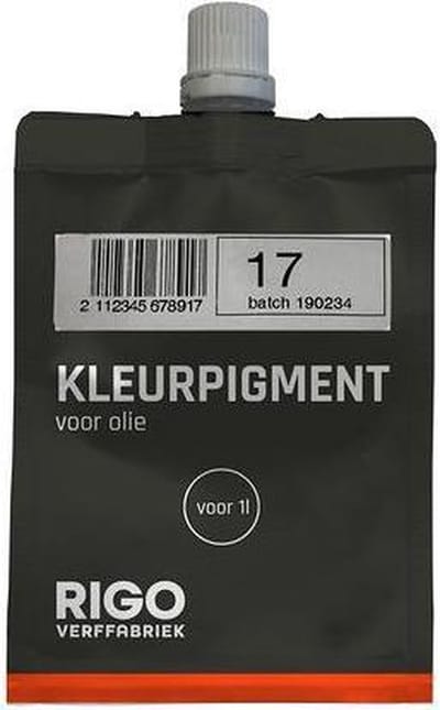 Kleurpigment Olie 17 voor 1L #0117