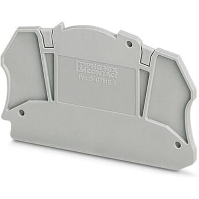 Phoenix Contact D-Utme 4 Afdekking Grijs 65Mm - 3047491 [10 Stuks]