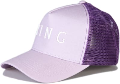 KING Apparel Leyton Curved Trucker cap - Lilac