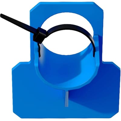 Support de tuyau de piscine en ABS pour entrée d'eau de piscine avec attache pour diamètre 30 38 mm