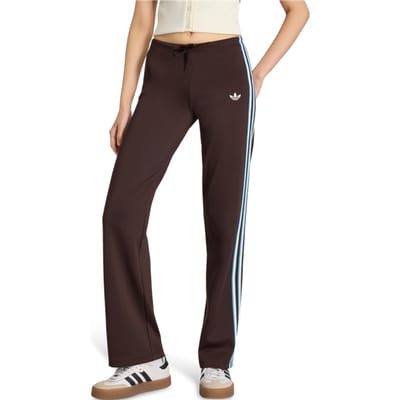 Adidas Slouchy Straight Leg Trousers Broeken Dames - Bruin - Maat XXS (26-28) - Poly Mesh
