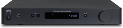 NAD C 328 Hybrid Digitale versterker met Bluetooth - 2x 50W - Zwart