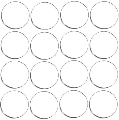 Acrylplaten Rond - Transparante Panelen - DIY Knutselprojecten - Duurzaam Acryl Materiaal - 16 Stuks 10 Cm - Helder