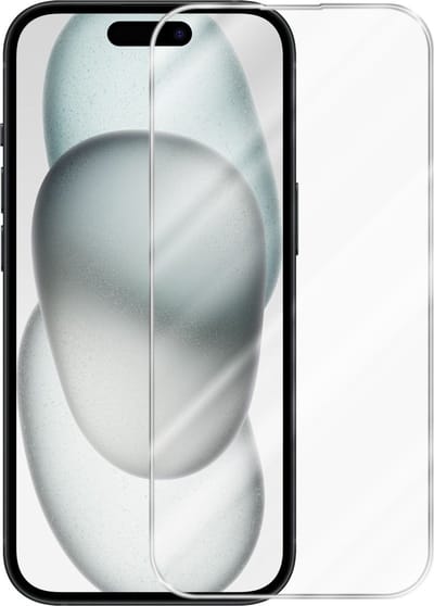 Cadorabo Screenprotector geschikt voor Apple iPhone 16 - Pantser film Beschermende film in KRISTALHELDER Geharde (Tempered) display beschermglas in 9H hardheid met 3D Touch