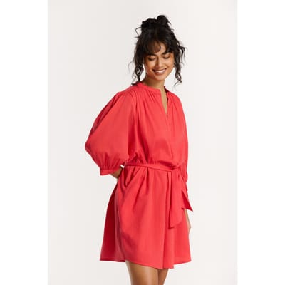 Shiwi Jaydi Dress Red Cerise Maat: S/M | Blousejurken Outlet | Dames | Rood