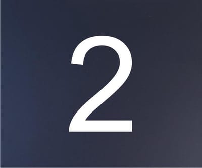 Mat aluminium huisnummerbord voordeur 20x10cm ALM07