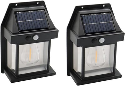 Oplaadbare Buitenlamp met Bewegingssensor - Waterdicht Solair Wandlamp voor Tuin en Huis