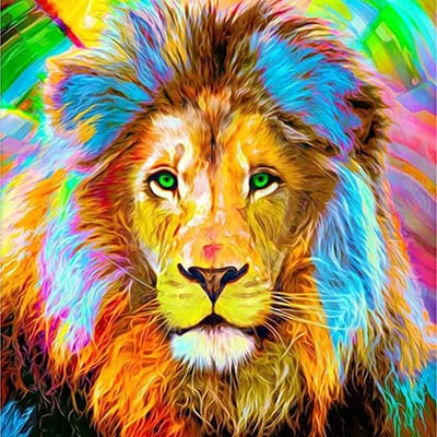 VDTOYS® DIAMOND PAINTING volwassenen - VDTV047 - vierkante steentjes - full - groot formaat - nieuwe tekeningen - 45 op 55 cm (canvas) - 40 op 50 (foto)