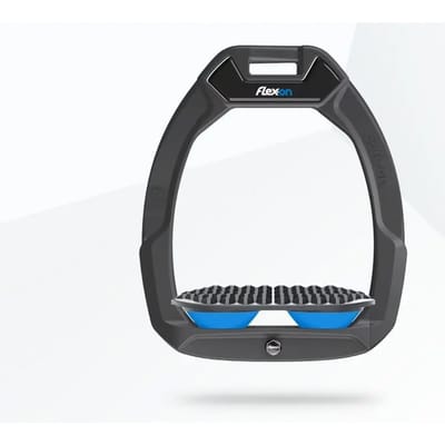 Veiligheidsextiers voor paardrijden Endurance Antraciet/Grijs/Blauw Flex-On Safe-On