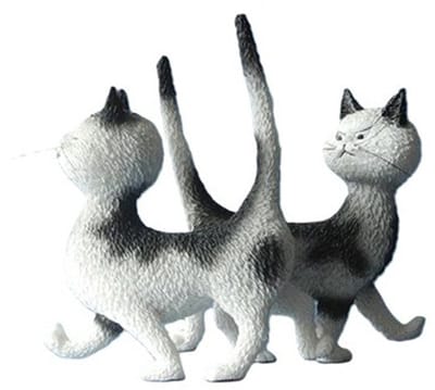 Dubout kattenbeeldjes - Heck The same dress - Parastone