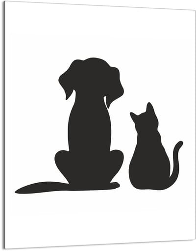 TMK ArtDeko - Snijplank - Dierenmotief - 40x52 cm