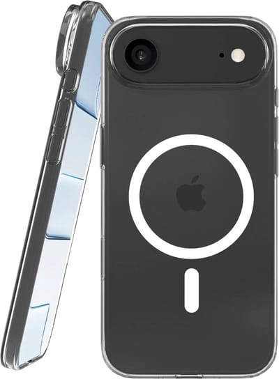 Hoesje Geschikt voor Apple iPhone Air | NEKIT Bare | 1.2MM Thin Case | Ultradun en Ultralicht Design | Verfijnde Bescherming | Compatibel met MagSafe / Qi2 | Transparant