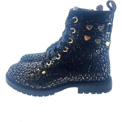 Develab - 44412 - Half-hoog - Kleur: Blauw - Maat: 28