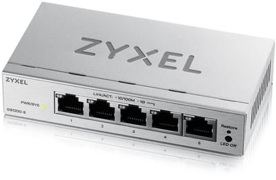 ZyXEL GS1200 Series GS1200-5 - switch - 5 ports - smart