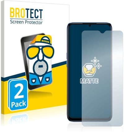 BROTECT - Screenprotector voor realme Narzo 50 5G - Folie Beschermfolie matte 2 Stuks