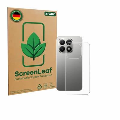 2 Stuks Screenprotector voor Xiaomi 15T (Achterkant) - Hoogwaardige Beschermfolie transparant