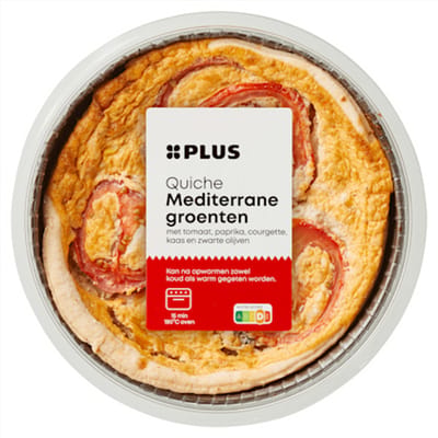 Quiche mediterrane groenten