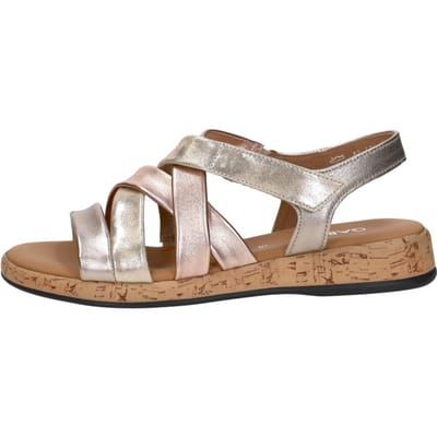 Gabor 82.736.82 Sandalen Zilver Brons Synthetisch Dames - Overig - 40