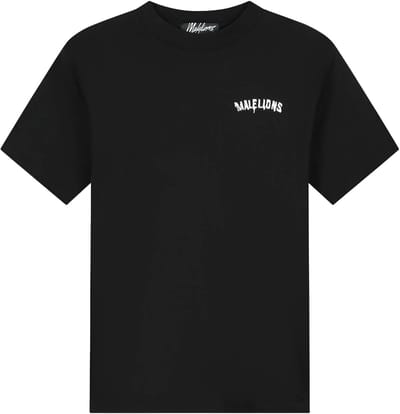 Malelions graffiti t-shirt in de kleur zwart.