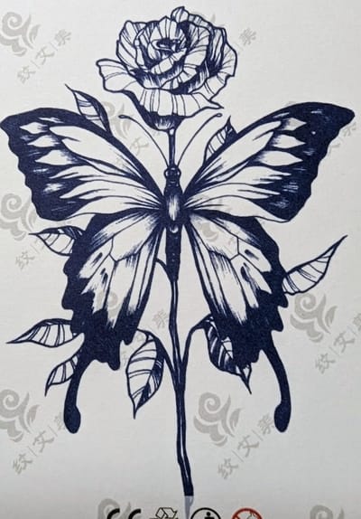Semi-permanente tatoeage - Bijna original - Makkelijk in gebruik - Kool - Sexy - Waterbestendig - Mooie ontwerpen - Natuurlijk Veganistisch - Niet-toxisch – Duur tot 10 a 15 dagen - Door idereen te gebruiken.- A13